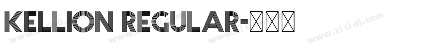 Kellion Regular字体转换 Kellion Regular字体转换